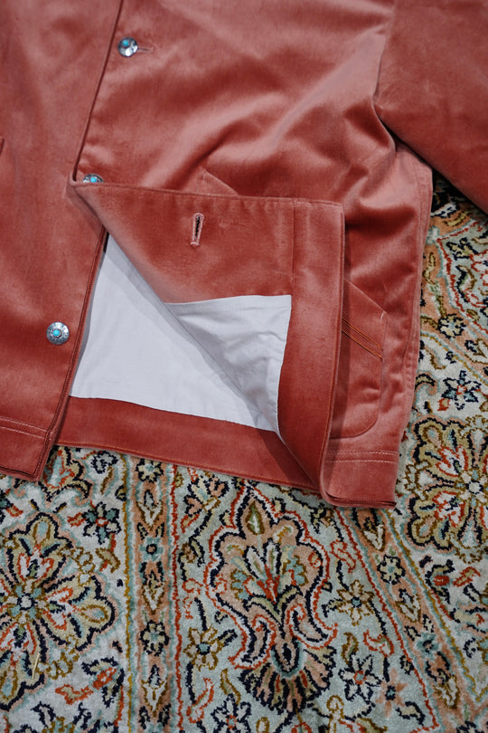 SARTO(サルト)のCOTTON VELVET BLOUSON(SALMON)(ブルゾン)の通販
