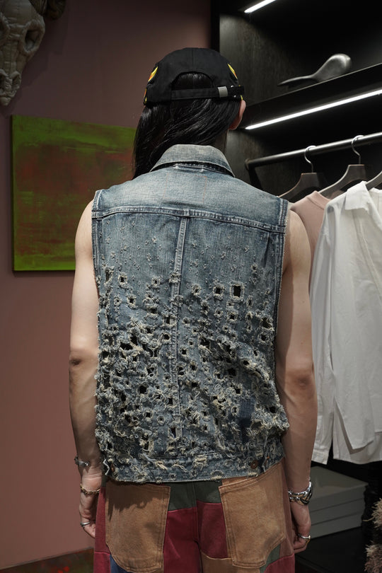 SUGARHILL WASHED VEST STUDIOUS購入 SUGARHILL(シュガーヒル)のCLASSIC DENIM VESTの通販｜PALETTE