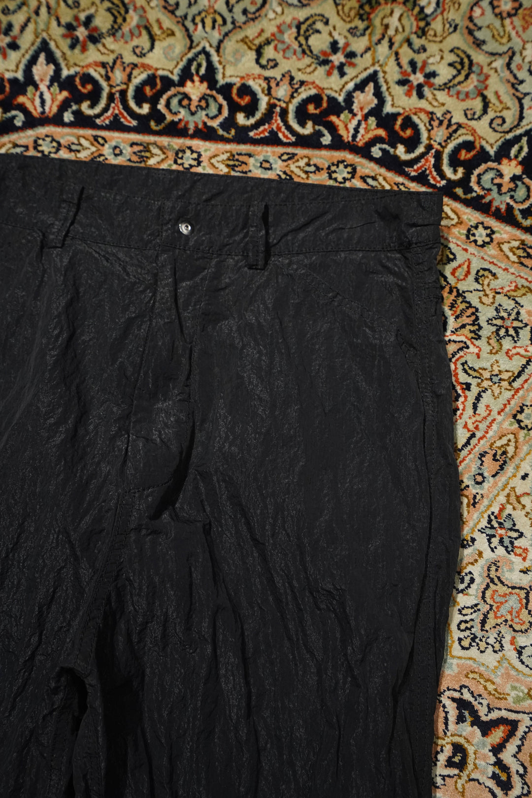Omar Afridi(オマールアフリディ) の5 PKT TROUSERS(BLACK)(パンツ)の