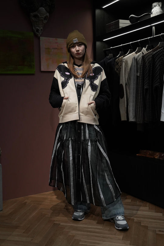 P.A.M.(Perks and Mini)(パム)のMAGICAL DOOR CONTRAST HOODED ZIP