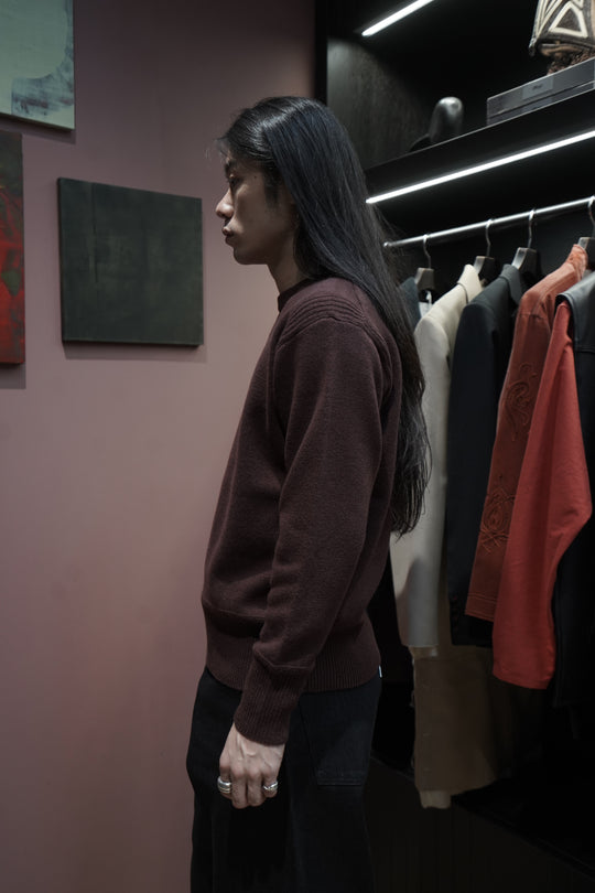 Taiga Takahashi(タイガタカハシ)のATHLETIC CREWNECK SWEATER