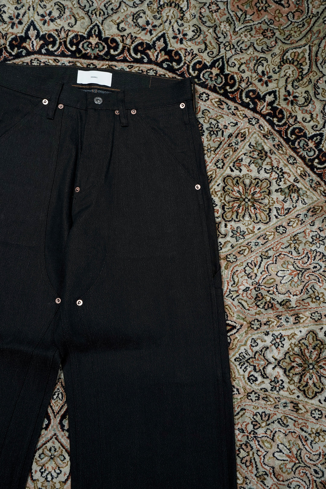 SUGARHILL(シュガーヒル)25AWのTWISTED HEATHER DENIM PANTS DOUBLE