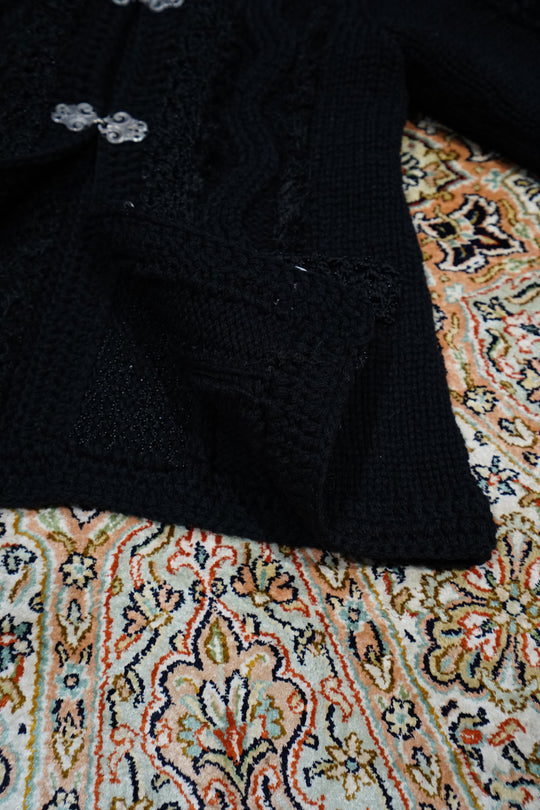 SARTO(サルト)のTYROLEAN JACKEST (BLACK)(ニット)の通販