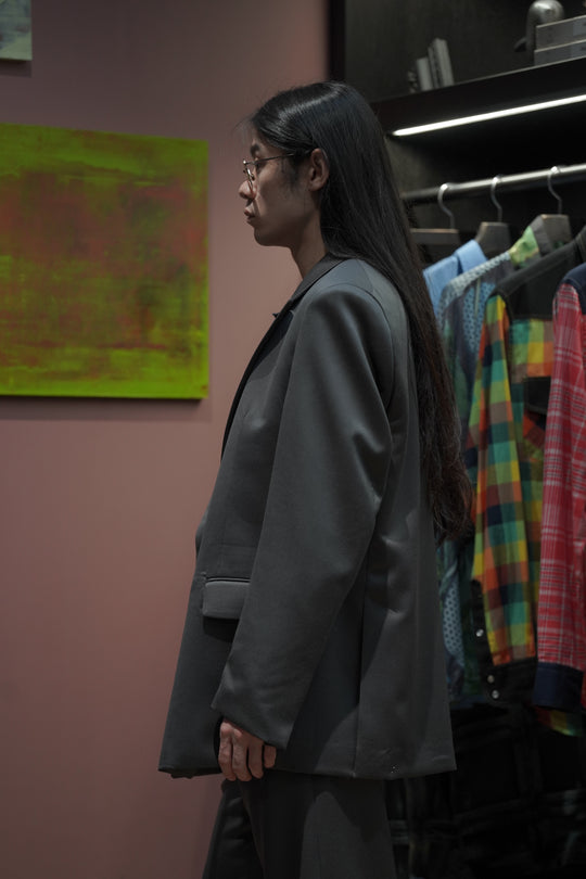Omar Afridi(オマールアフリディ)26SSのSINGLE TAILORED JACKET(GREY