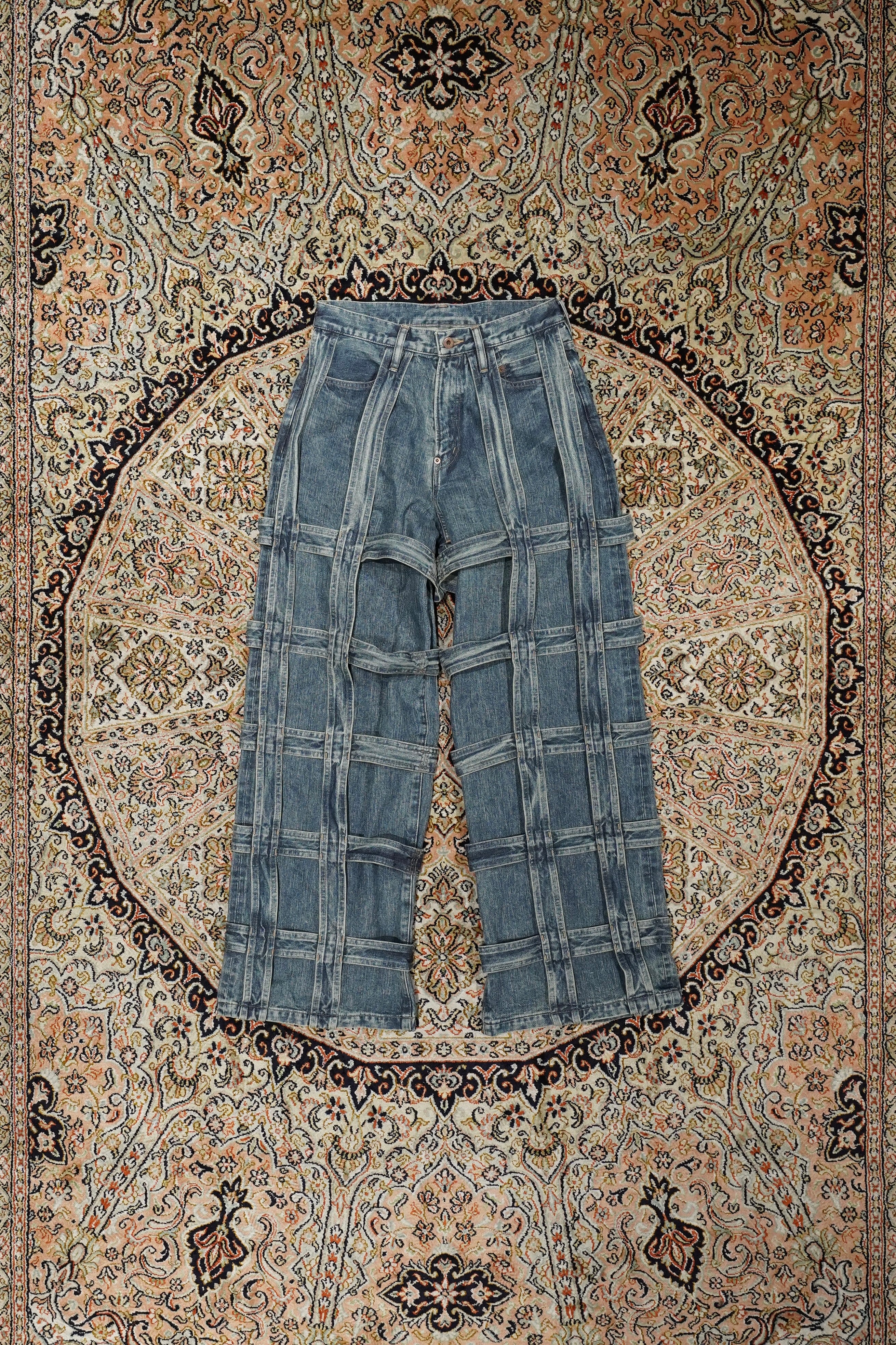 パンツ SUGARHILL CAGED DENIM PANTS SUGARHILL CAGED DENIM PANTS(BLACK)｜シュガーヒル ケージ