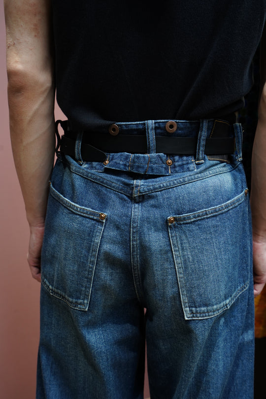 Taiga Takahashi(タイガタカハシ)のDENIM TROUSERS C. 1920's(DAMAGED