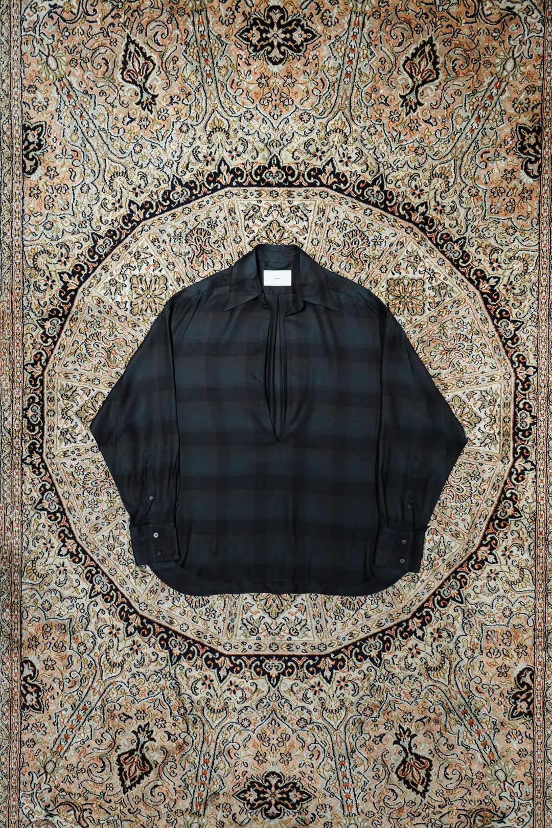 SUGARHILL(シュガーヒル)25AWのPLAID SKIPPER SHIRTS(DEEP GREEN