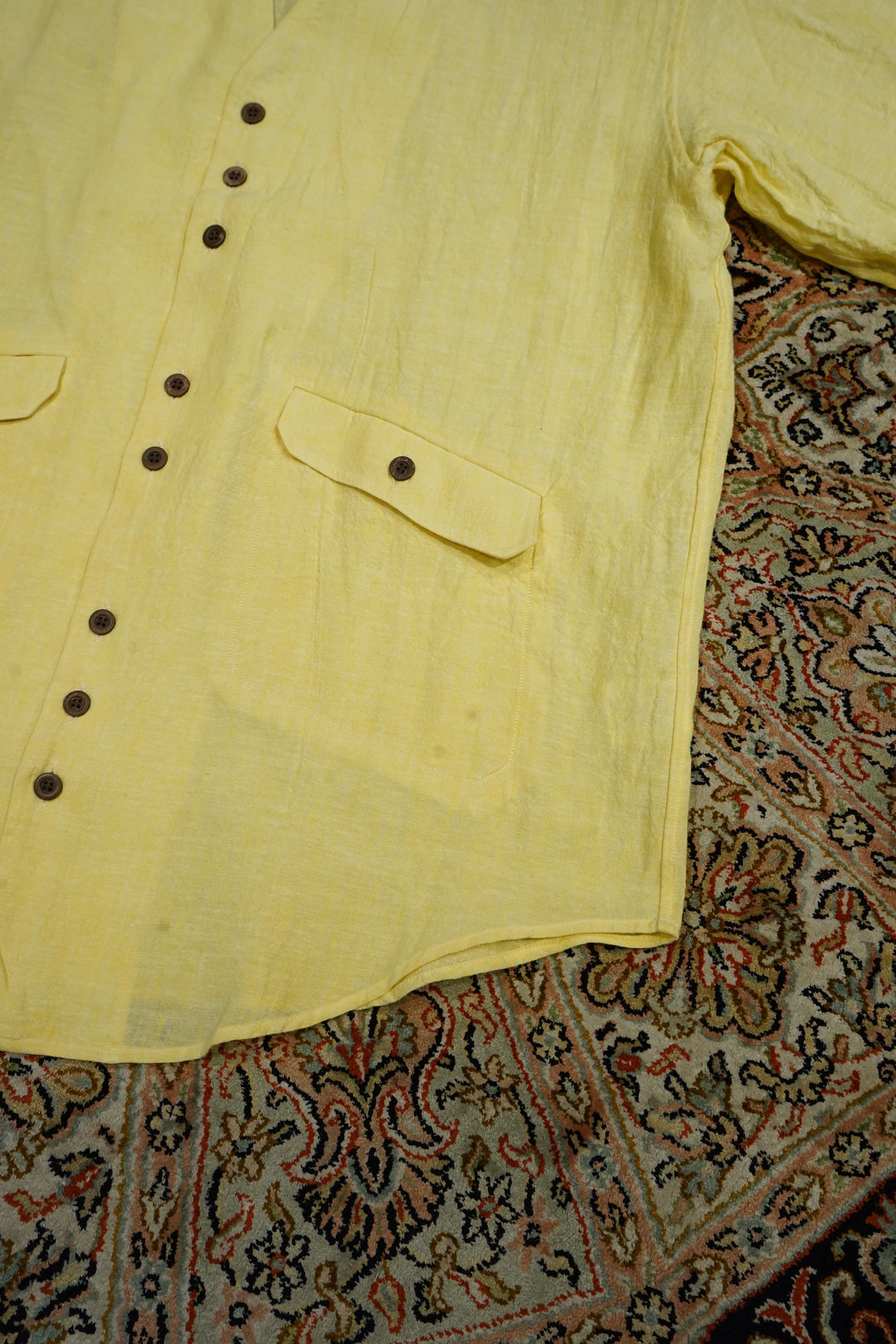 STEAF(スティーフ) 2025SSの REMOVAL SKIPPER SHIRT(CANARY