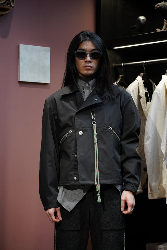 ジャケット・アウター omar afridi 25SS DRAW CORD BLOUSON 725A5941-6A36-40C5-AB97-