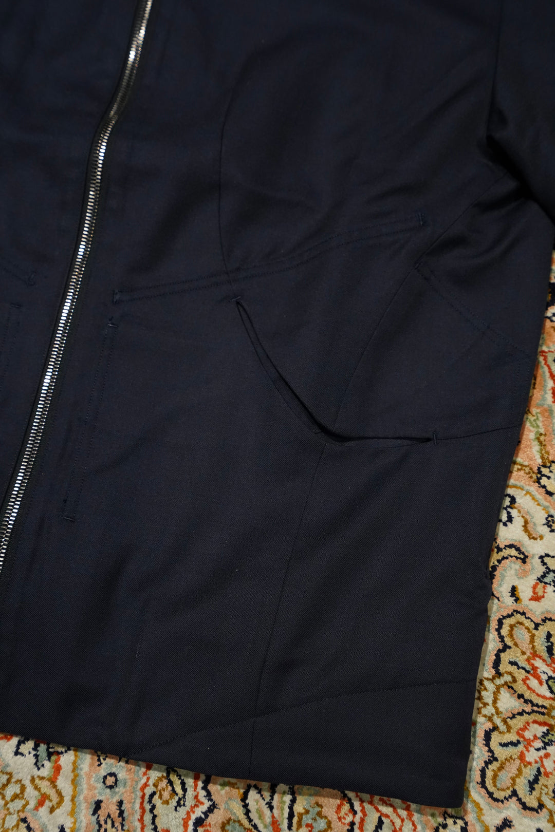 Nobuyuki Matsui(ノブユキ マツイ)のUrban MA-1(Navy)(ジャケット)の