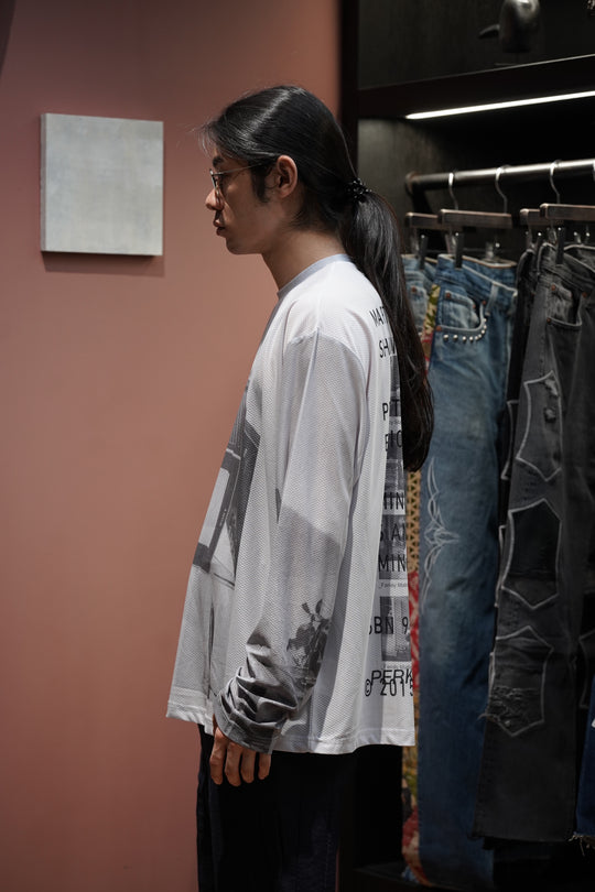 PERKS AND MINI / 25SS/FILM STILLS MTB LS TOP/長袖Tシャツ/XL/ポリエステル/WHT P.A.M.(Perks and Mini)(パム)2025SSのFILM STILLS MTB LS TOP