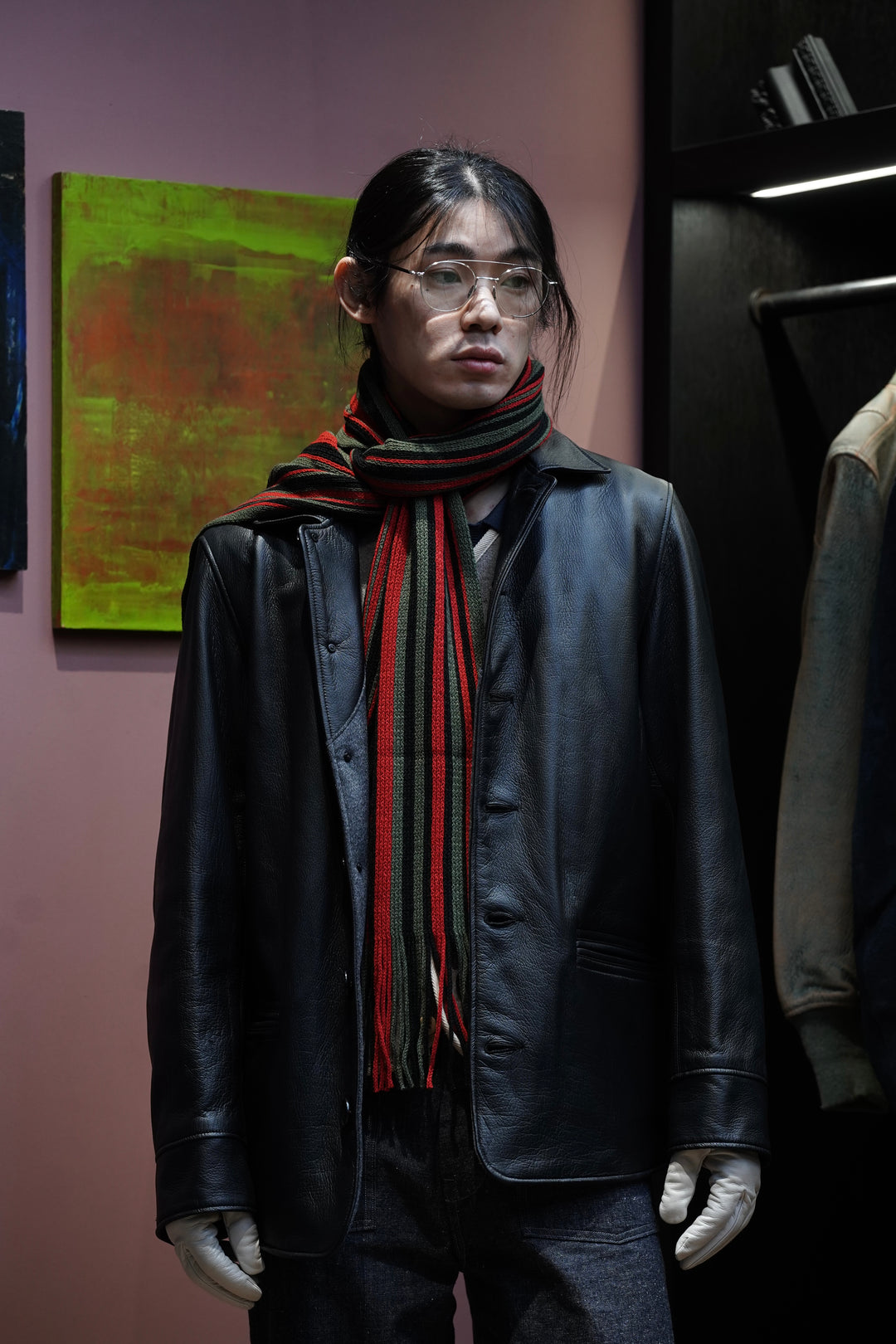 Taiga Takahashi(タイガタカハシ) 2026SSのAUTOMOBILE LEATHER JACKET