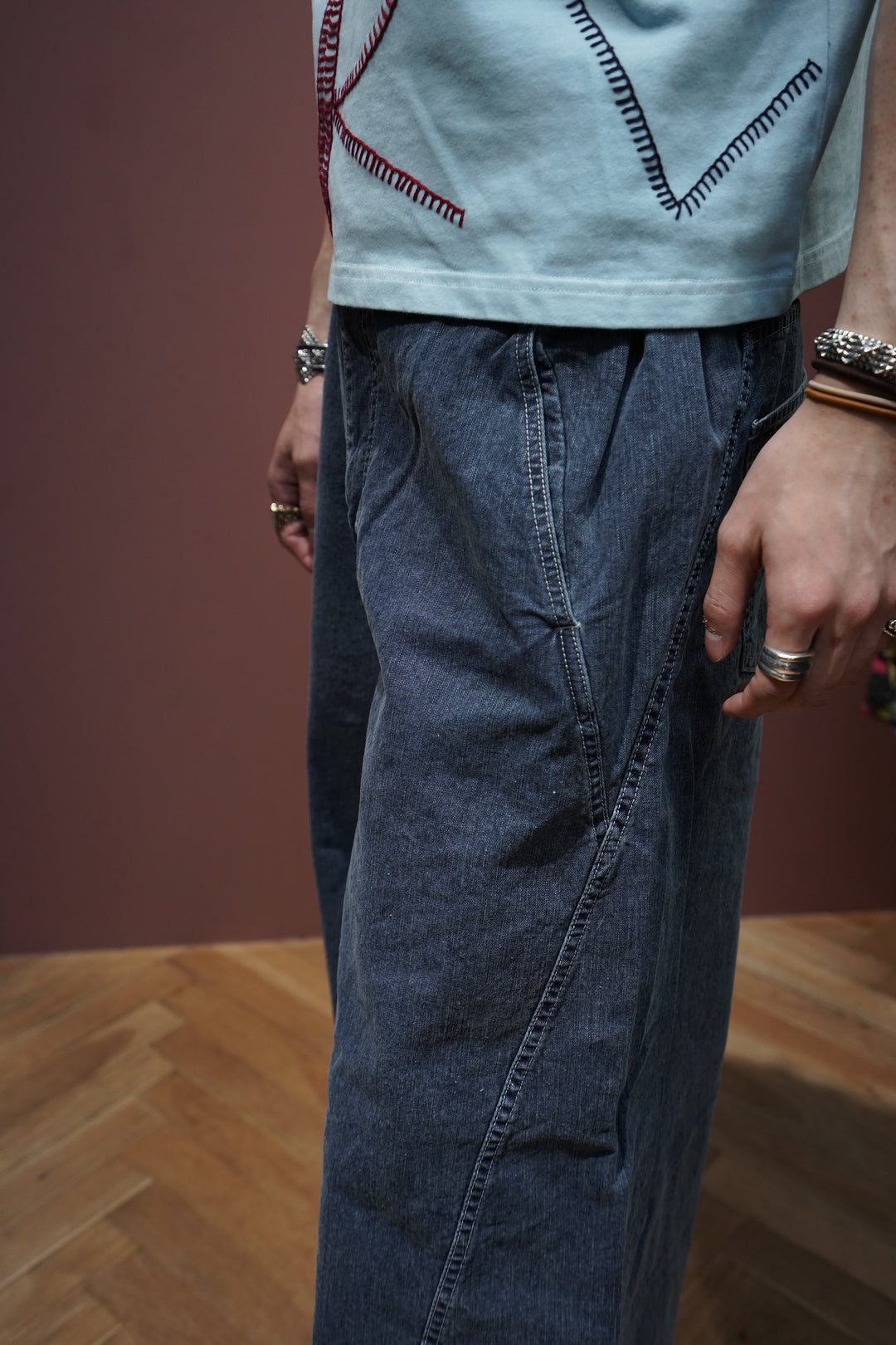 パンツ Sasquatchfabrix. SUPER BAGGY PANTS Sasquatchfabrix.(サスクワァッチファブリックス)25SSのSUPER BAGGY