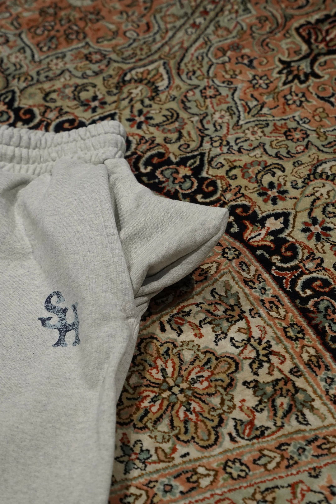 SUGARHILL ロゴプリント スウェットパンツ SUGARHILL(シュガーヒル)のLOGO PRINTED SWEAT TROUSERS HEATHER