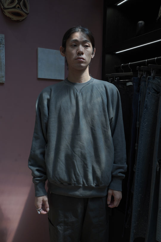 SUGARHILL(シュガーヒル)25AWのCREW NECK SWEAT PULLOVER(SAGE
