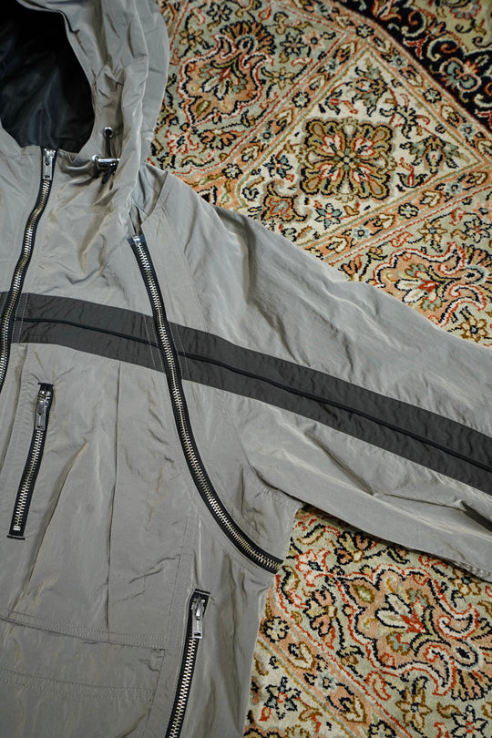 SUGARHILL(シュガーヒル)2025SSのNYLON HOODED JACKET(GRAY