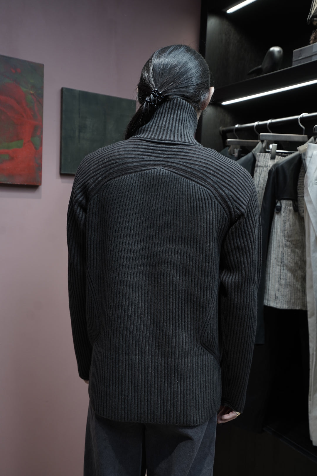 Omar Afridi(オマールアフリディ)25AWのARTICULATED DRIVERS KNIT