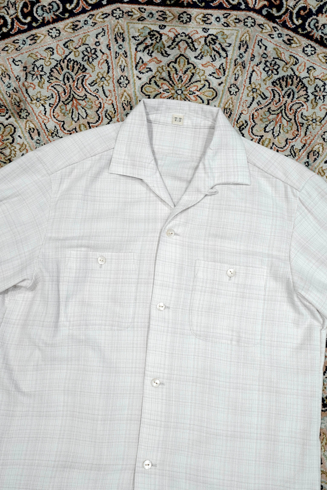 Taiga Takahashi(タイガタカハシ)のSIR GUY SHIRT (IVORY)(シャツ)の