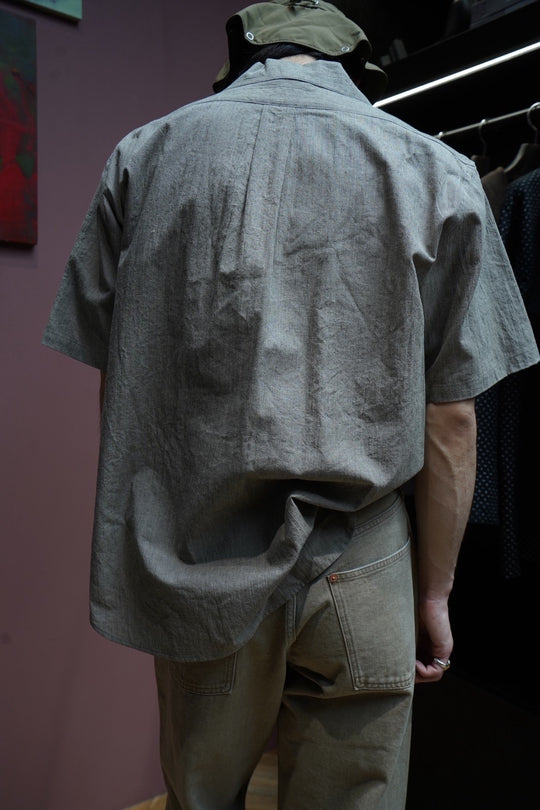 SUGARHILL(シュガーヒル)26HSのLINEN OPEN-COLLAR HALF SLEEVE SHIRT