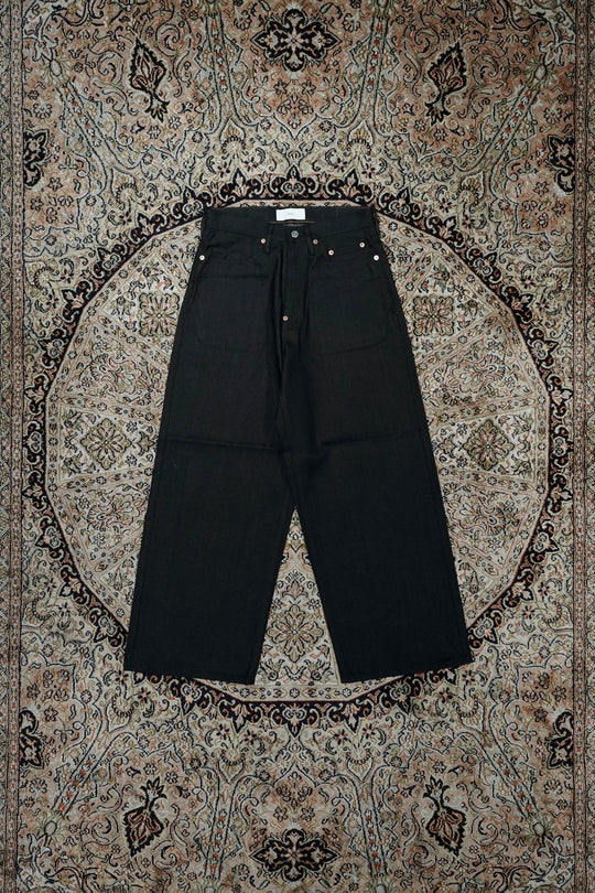 SUGARHILL(シュガーヒル)25AWのTWISTED HEATHER DENIM PANTS WIDE CUT