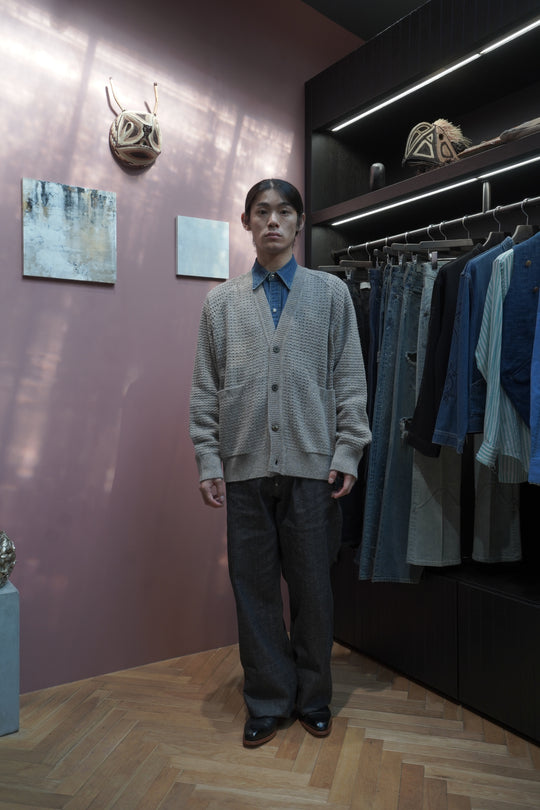 SUGARHILL(シュガーヒル)25AWのCOLOR NEP WOOL CARGIDAN(BEIGE