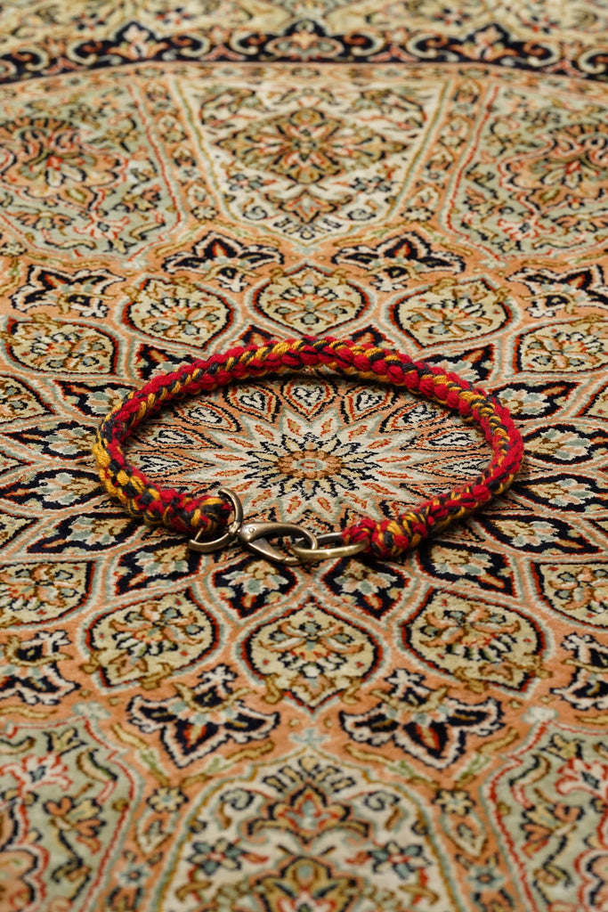 小物 NICHOLAS DALEY HAND CROCHET BELT Nicholas Daley Hand Crochet Belt - Navy/Blue/Silver | Goodhood