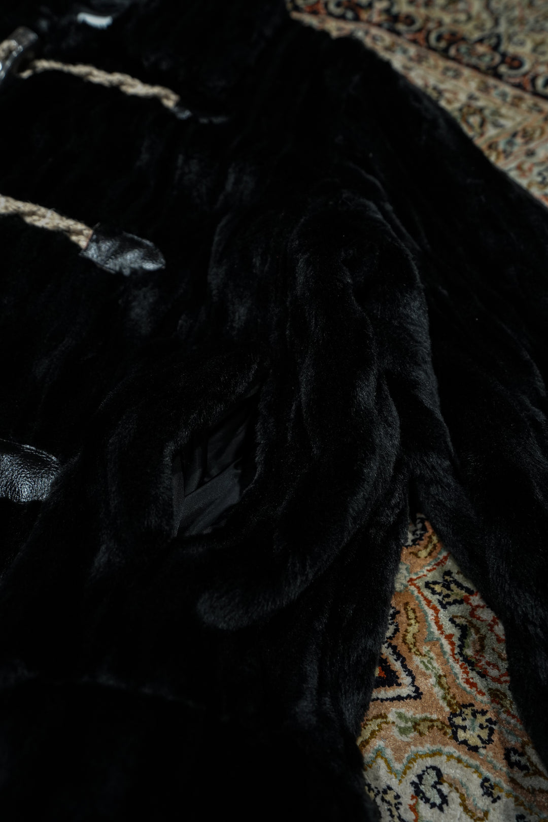SUGARHILL 25AW FUR COAT (BLACK) mail order | CEDARWOOD Online Shop