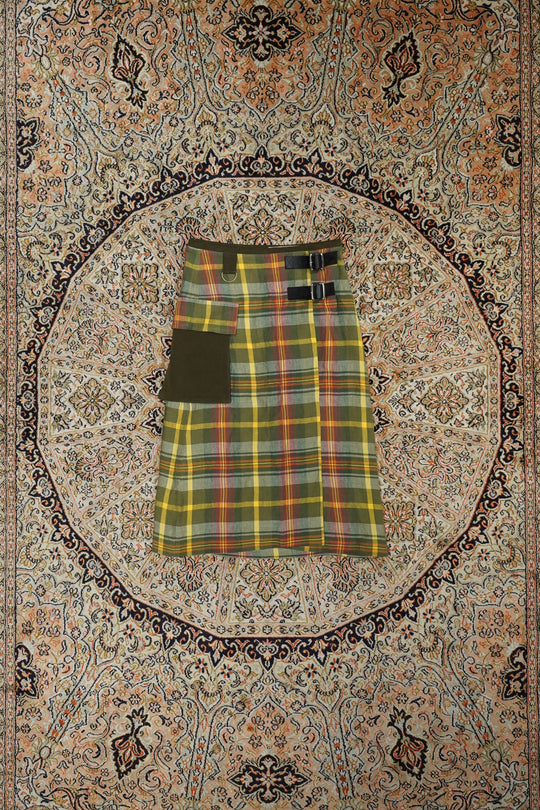 NICHOLAS DALEY(ニコラス デイリー)25SSのWRAP KILT(ND SPRING TARTAN