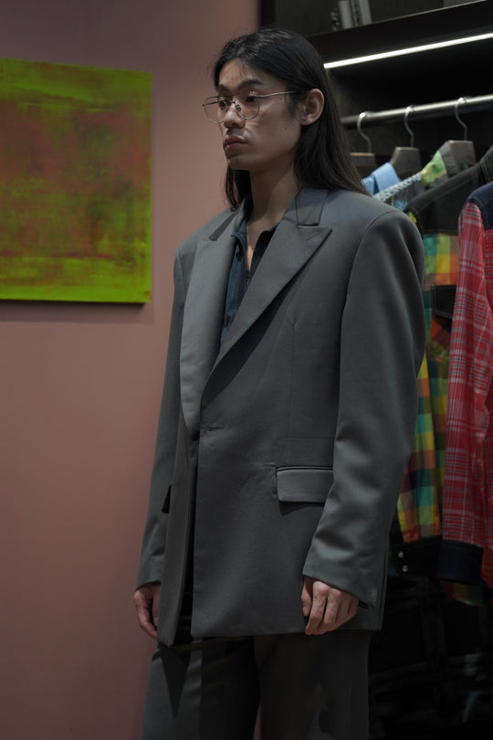 Omar Afridi(オマールアフリディ)26SSのSINGLE TAILORED JACKET(GREY