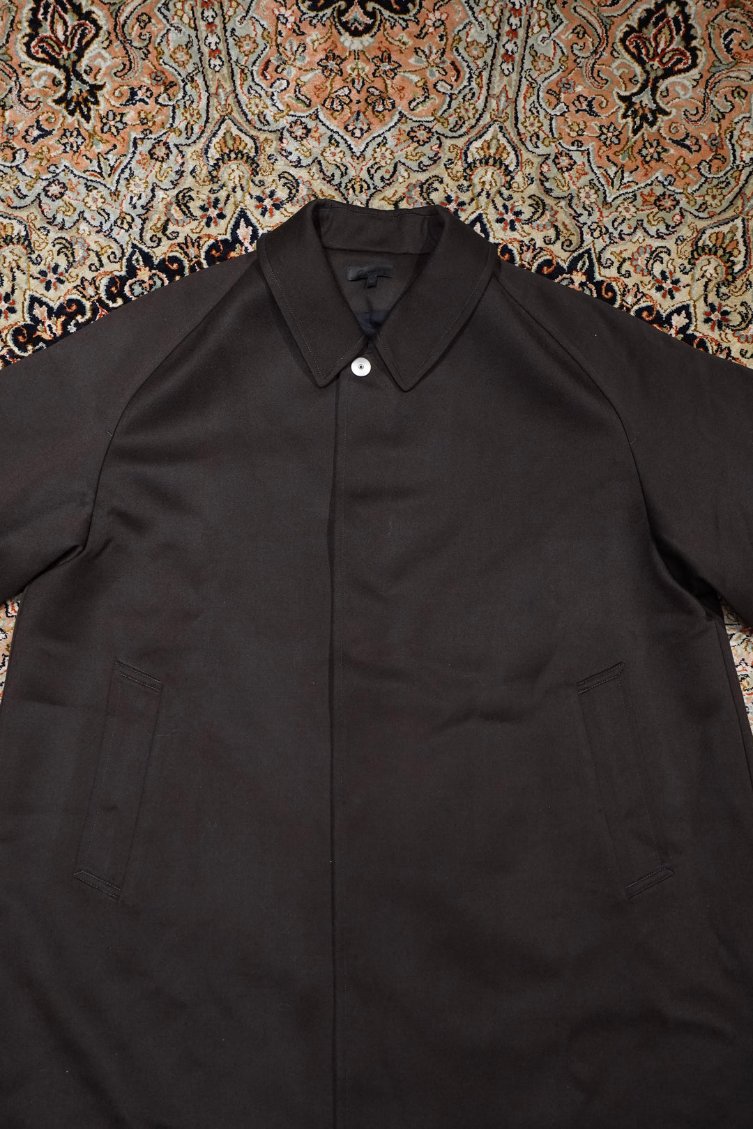 Omar Afridi(オマールアフリディ)のBALMACAAN COAT(TOBACCO)(コート)の