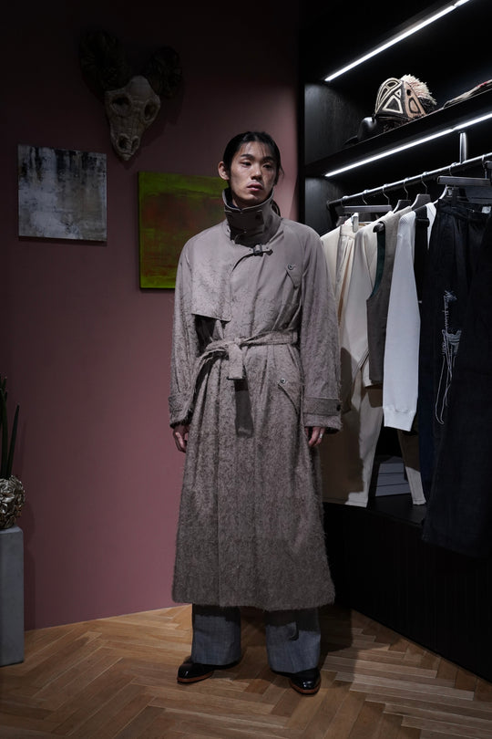 SUGARHILL(シュガーヒル)のHAIRLY BALMAKAAN COAT(KHAKI)(コート)の