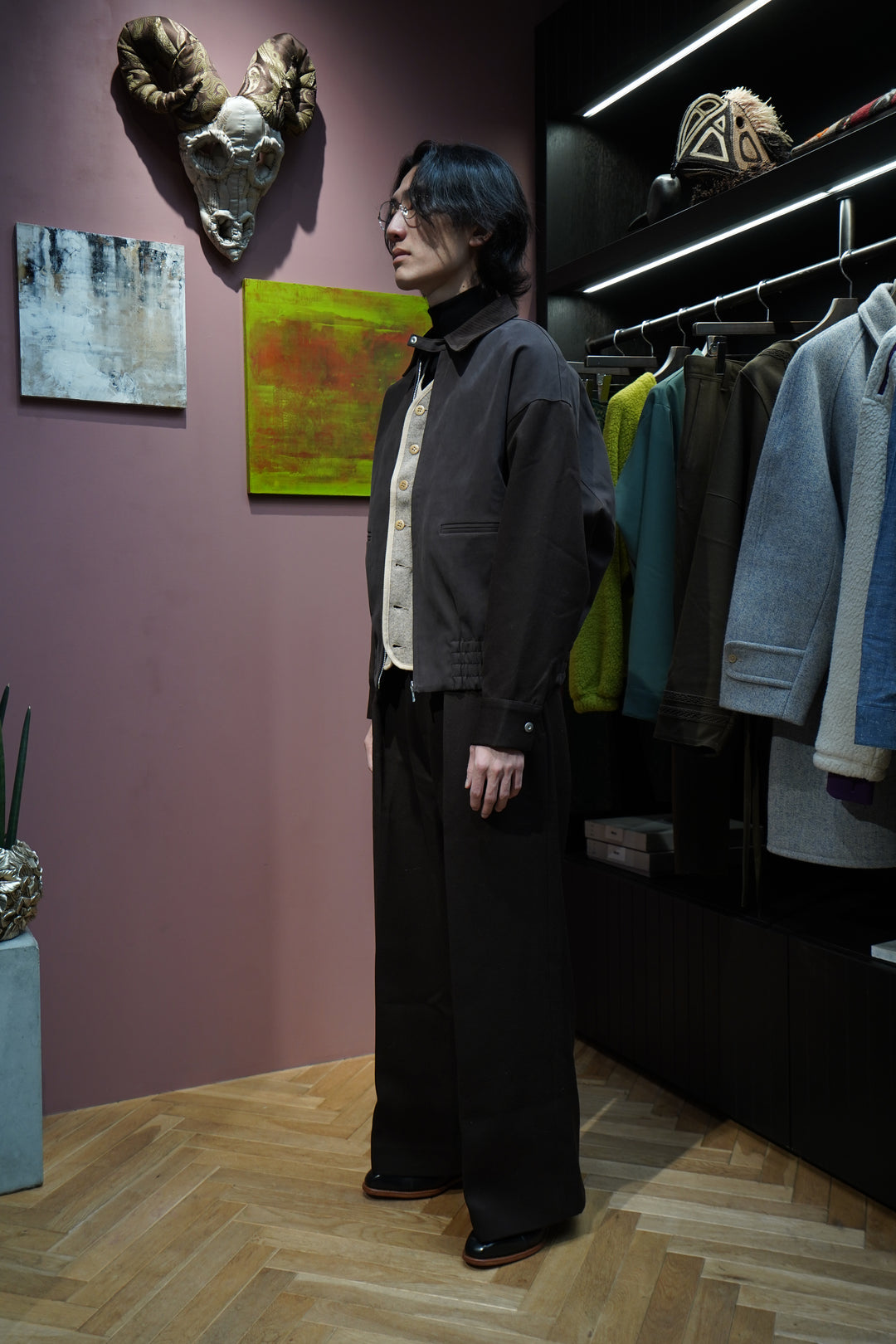 Omar Afridi(オマールアフリディ) のNOTO BLOUSON(MIX)(ブルゾン Omar Afridi(オマールアフリディ) のNOTO BLOUSON(MIX)(ブルゾン