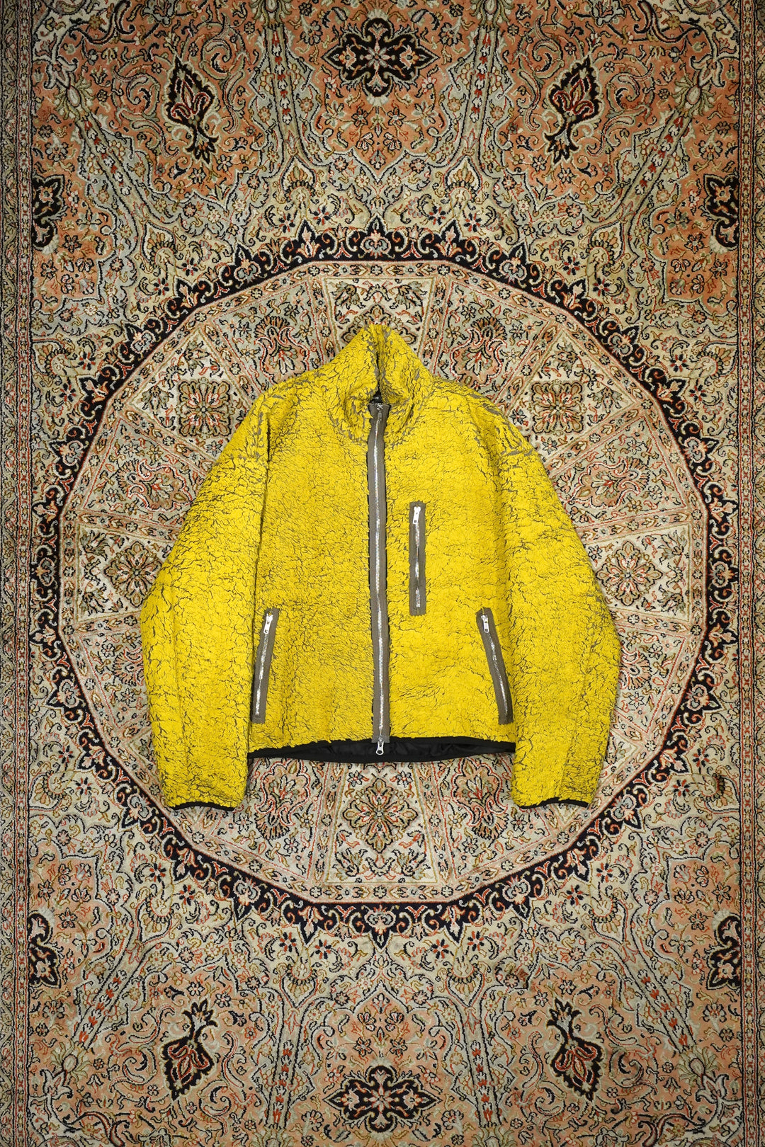 Song for the Mute(ソングフォーザミュート) のPAINTED SHERPA JACKET(Mustard)(ジャケット)の通販 |  CEDARWOODのオンラインショップ – CEDARWOOD