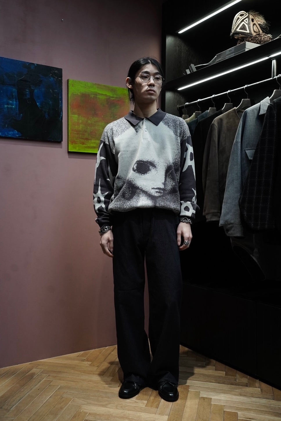 Omar Afridi(オマールアフリディ)2026SSの5 PKT TROUSERS (BLACK