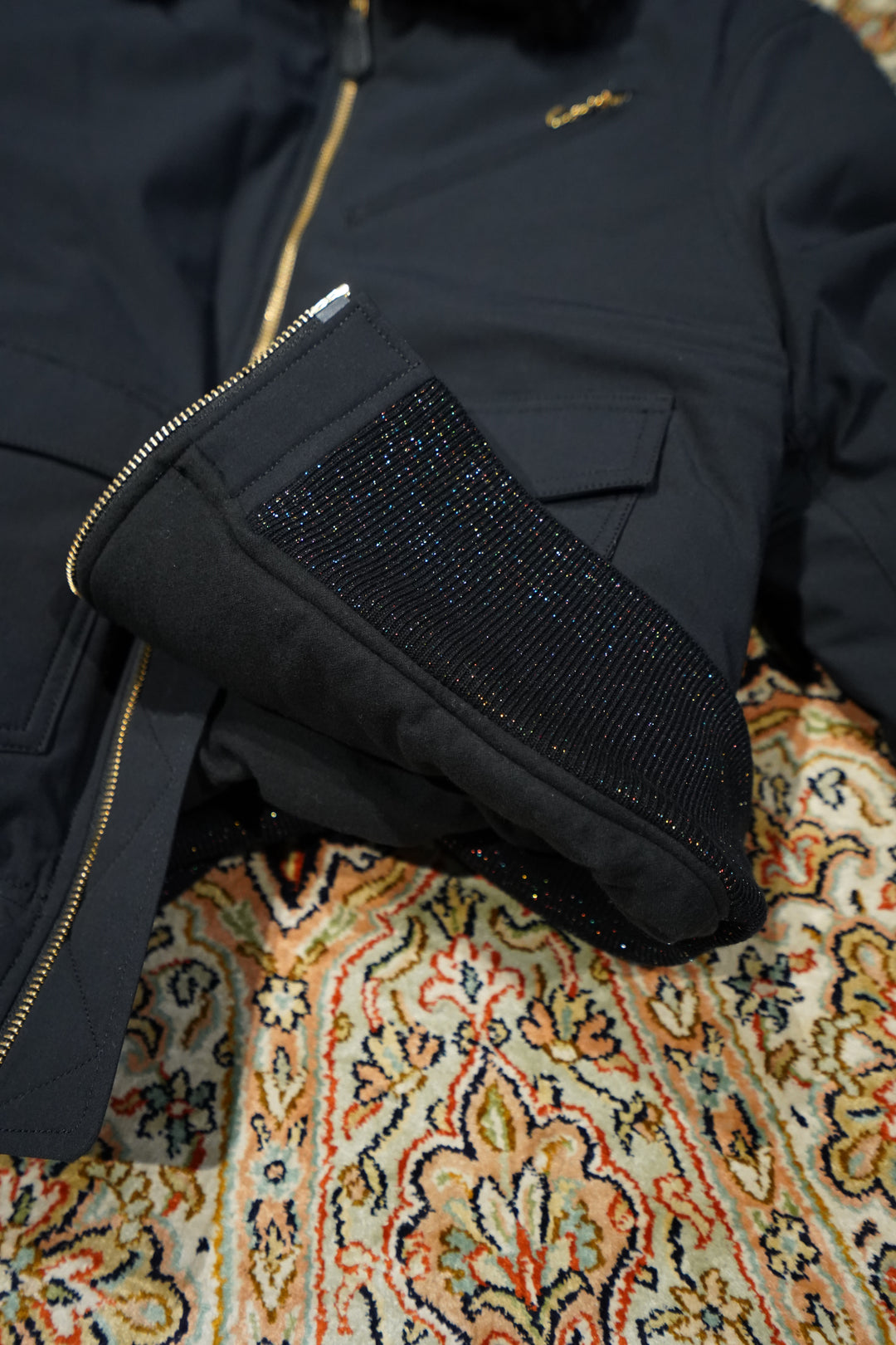 STEAF(スティーフ)のGLEAM FLIGHT JACKET(SPACE BLACK)(ジャケット)の