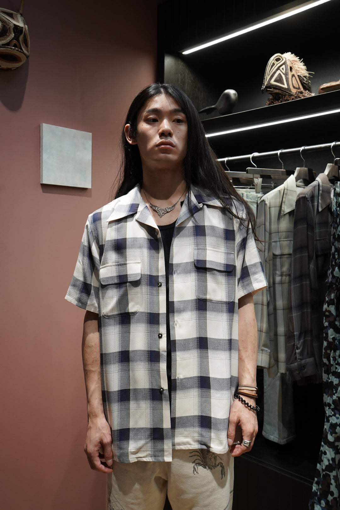 SUGARHILL(シュガーヒル)2025MIDSのOMBRE HALF SLEEVE SHIRTS