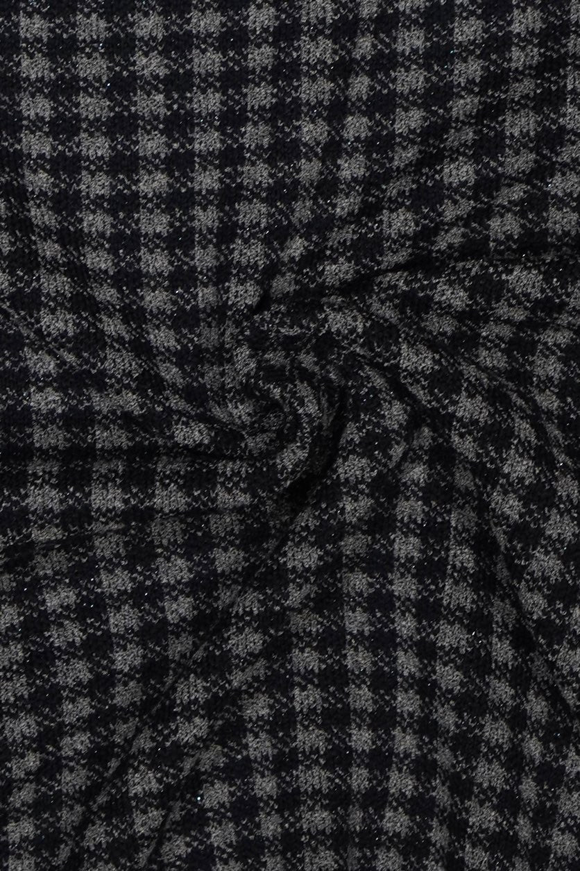 STEAF(スティーフ)のDRIVING KNIT BLOUSON(GLOW BLACK)(ニット)の通販