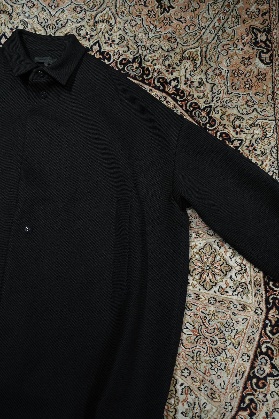 Omar Afridi(オマールアフリディ)25AWのBALOONED COCOON COAT(BLACK