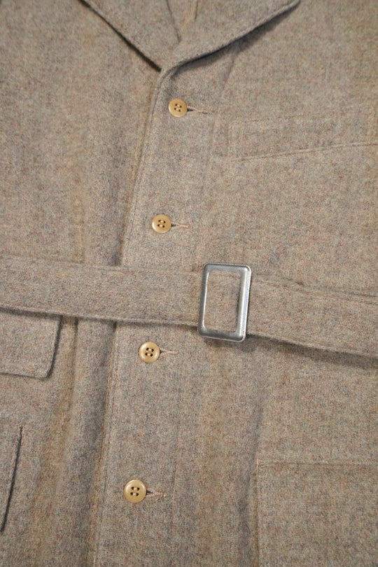 Taiga Takahashi(タイガタカハシ)のBELTED ENGINEER COAT(BEIGE