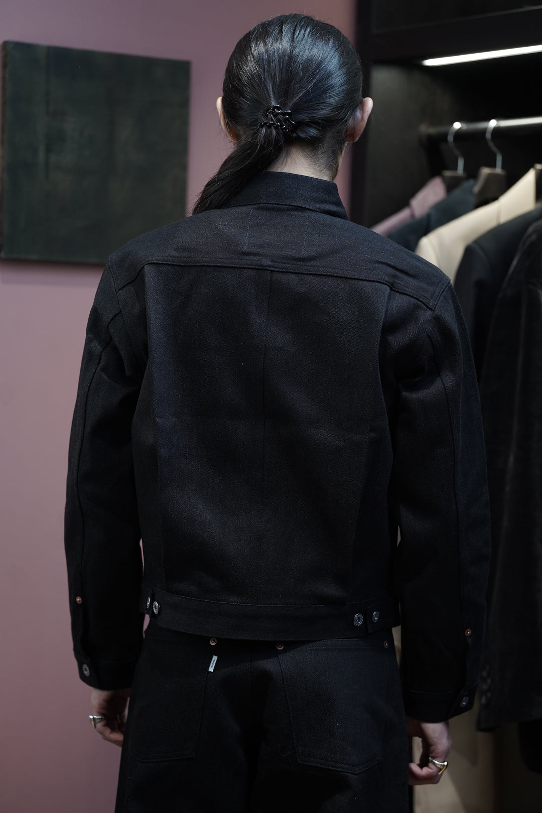 Sugarhill ダークデニムジャケット TWISTED HEATHER DENIM JACKET | SUGARHILL(シュガーヒル) / アウター