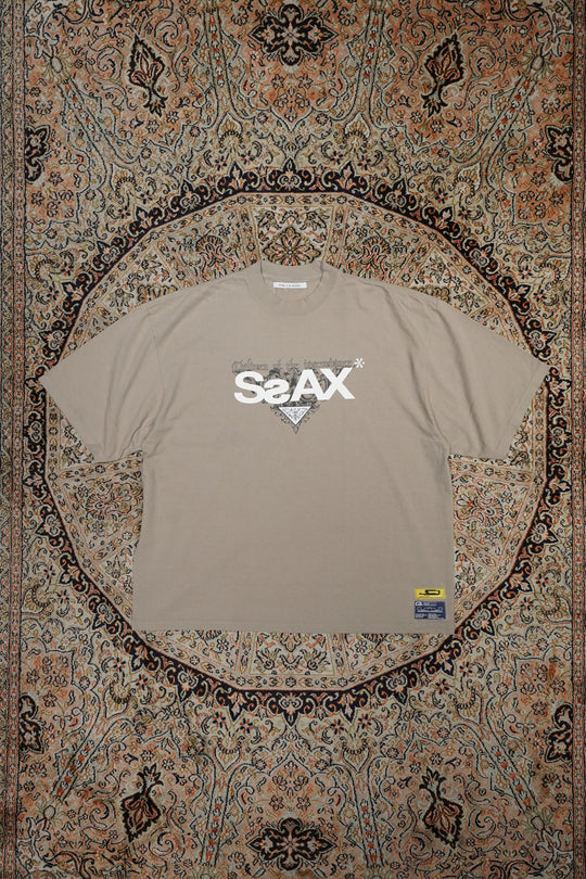 Children of the discordance × JOHN DOE SsAX TEE (KHAKI)(トップス