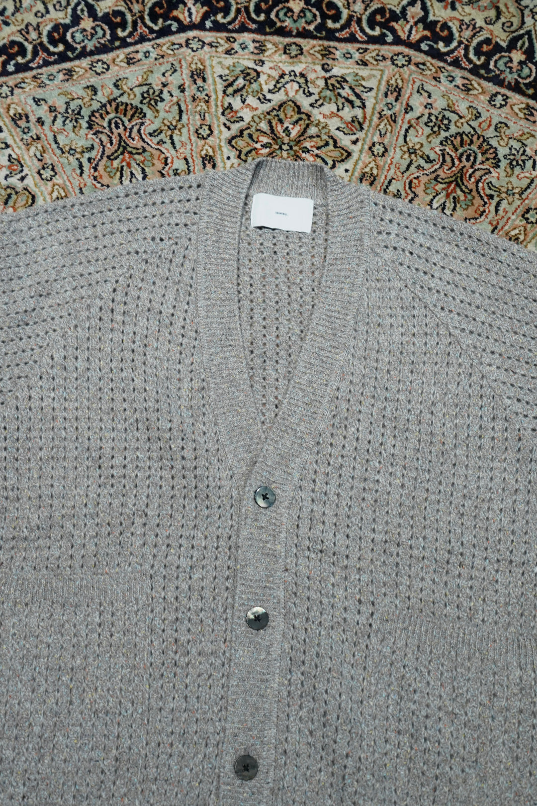 SUGARHILL(シュガーヒル)25AWのCOLOR NEP WOOL CARGIDAN(BEIGE