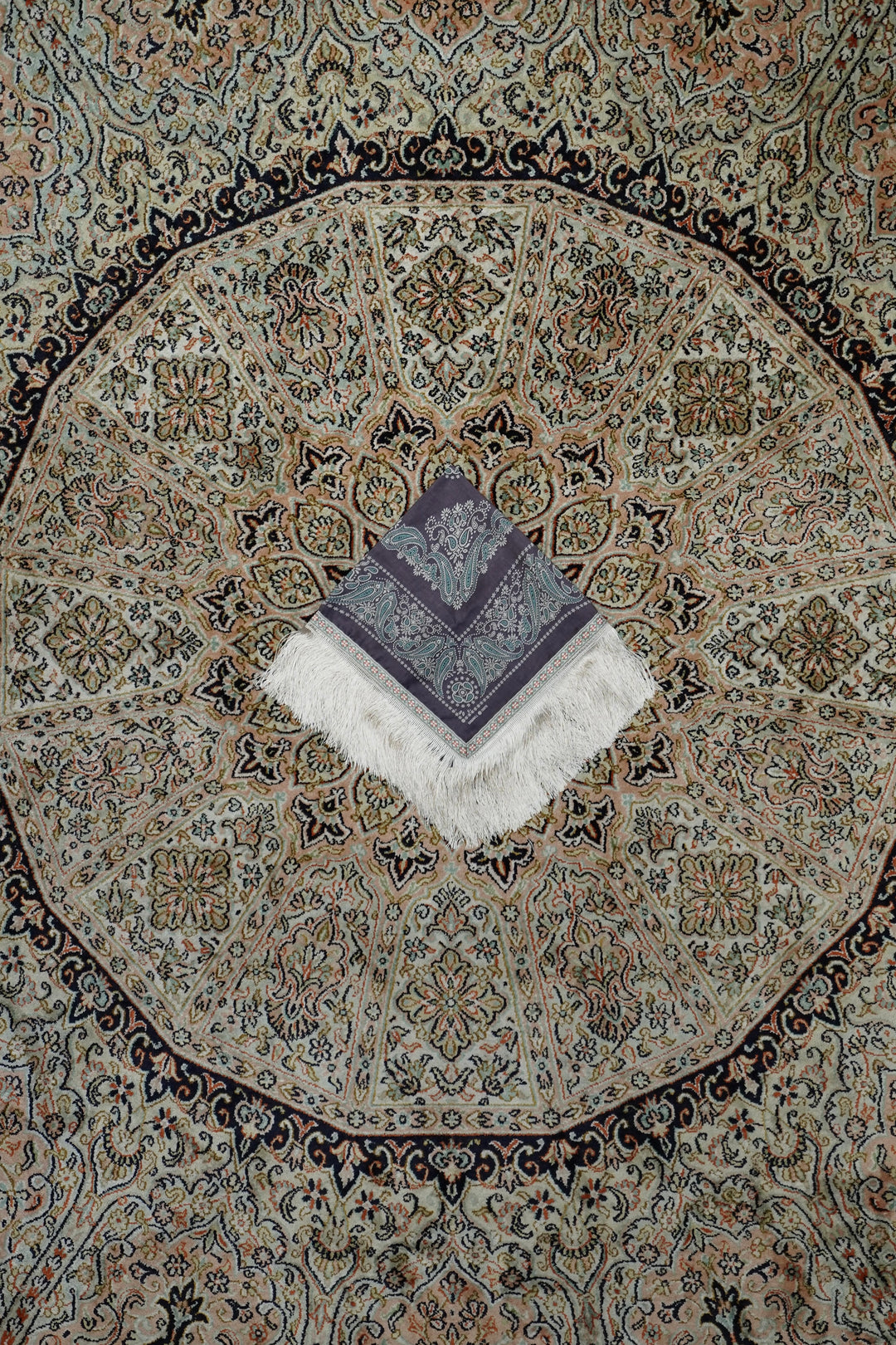 SUGARHILL(シュガーヒル)25AWのFRINGE BANDANA(PURPLE)(バンダナ)の