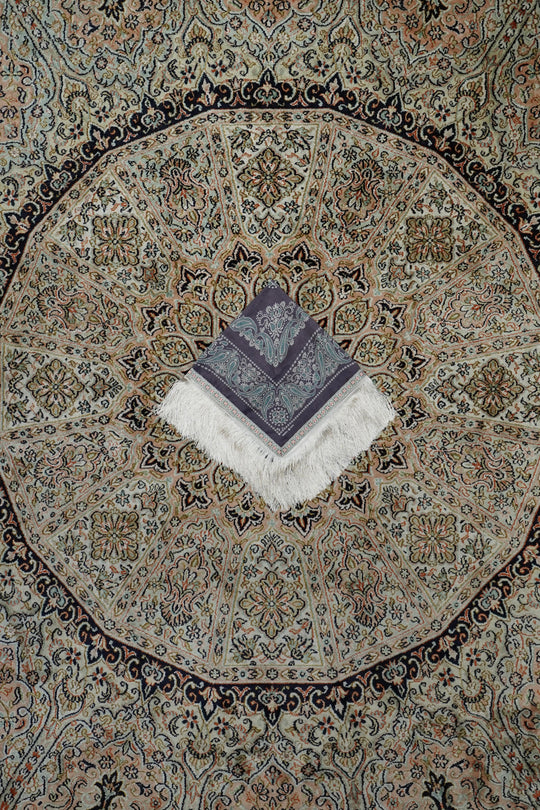 SUGARHILL(シュガーヒル)25AWのFRINGE BANDANA(PURPLE)(バンダナ)の