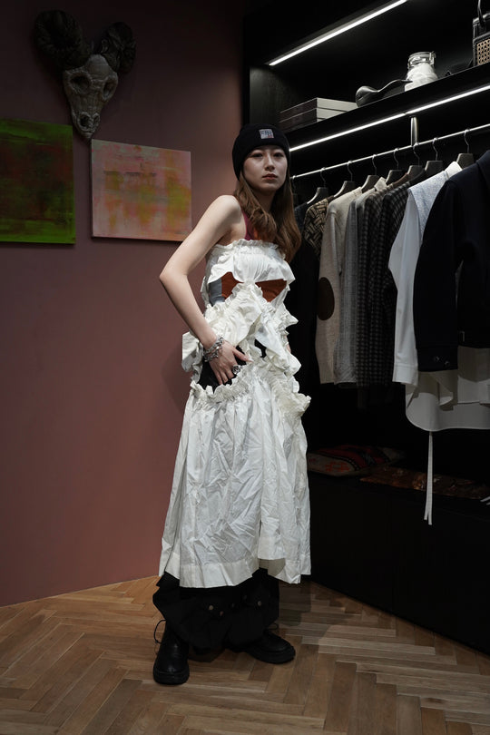 HOUGA ホウガ　kiki frill dress kiki frill dress – HOUGA