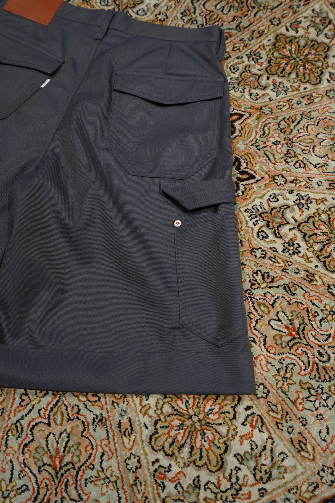 SUGARHILL(シュガーヒル)2025MIDSのWORKERS TROUSERS(NAVY)(ショート