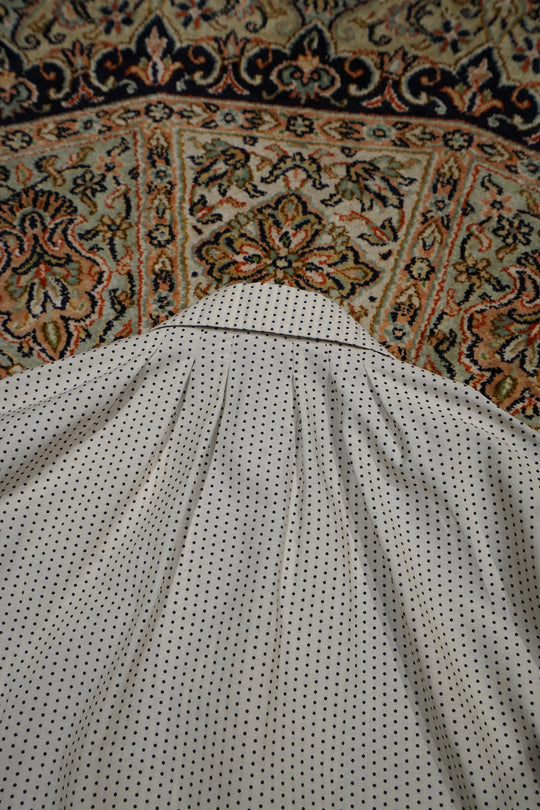 SARTO(サルト)25SSのOPEN COLLAR BLOUSE(O.WHITE/BLACK)(トップス)の
