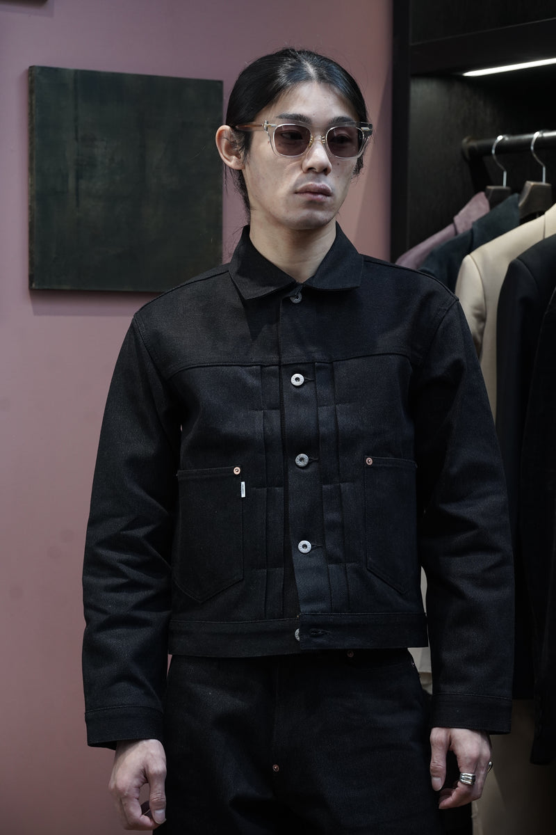 SUGARHILL(シュガーヒル)25AWのTWISTED HEATHER DENIM JACKET(BLUE x