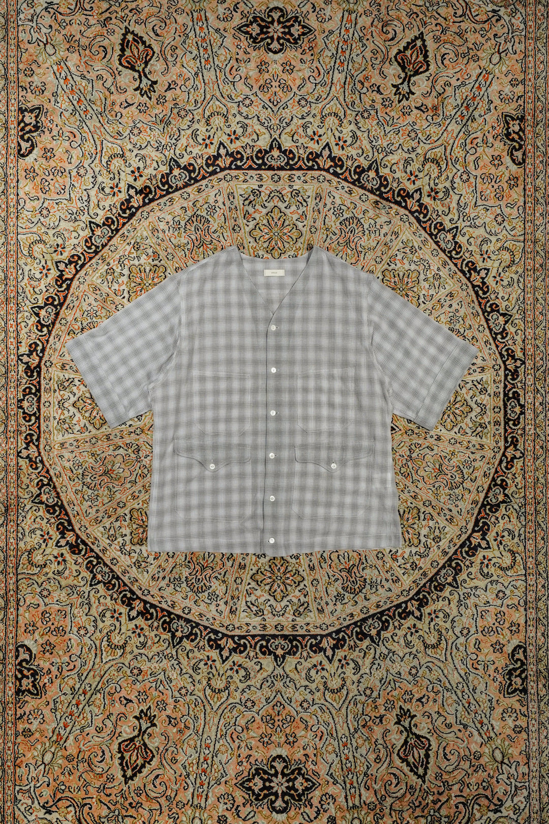 ジャケット・アウター STEAF 24AW PELT KNIT SHIRTS PELT KNIT SHIRTS - STEAF