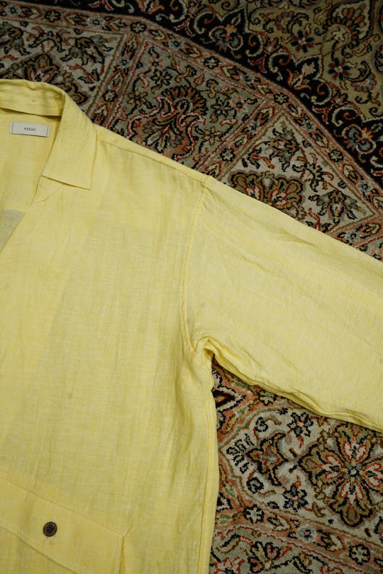 STEAF(スティーフ) 2025SSの REMOVAL SKIPPER SHIRT(CANARY
